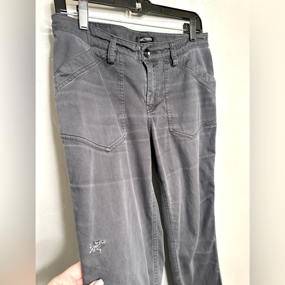 Arc’Teryx Pants Camden Chino Lightweight Outdoor Hiking Style GRAY SZ 6 - Picture 4 of 16